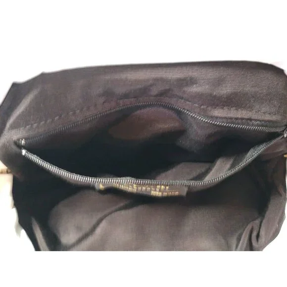 Samir Vtg HandBag White Bright Color Block Zigzag Prints Leather Hinged Purse - Picture 12 of 12